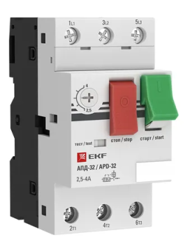 24187 Автомат пуска двигателя АПД-32 2, 5-4А EKF PROxima