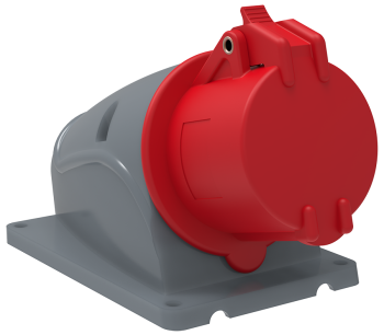 31357 Розетка стационарная ССИ-115 16А-6ч/200/346-240/415В 3Р+РЕ+N IP44 MAGNUM IEK