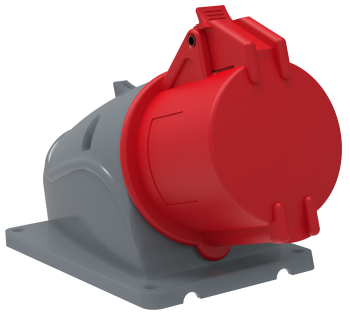 31359 Розетка стационарная ССИ-124 32А-6ч/380-415В 3Р+РЕ IP44 MAGNUM IEK