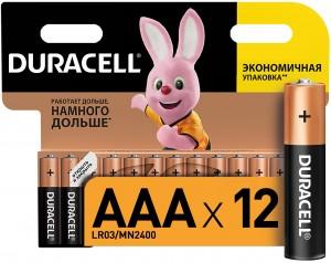 ***44233 Элемент питания Duracell Basic LR03/286/AAA