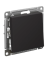 ***44246 Выключатель 1-кл. СП AtlasDesign 10А IP20 (сх. 1) 10AX механизм карбон SE