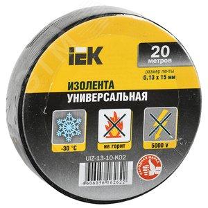 31739 MIXTAPE 3 Изолента 0, 13х15мм черная 20м IEK