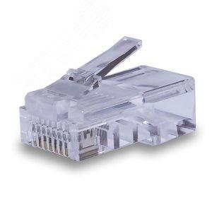37162 Коннектор 8P8C (Компьютерные разъемы) U/UTP Cat.5e (RJ-45) SUPRLAN