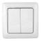 31913 Выключатель 2-кл. СП Хит 6А IP20 250В бел. SE