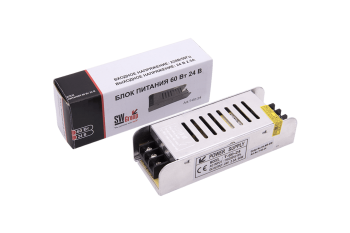 32199 Блок питания компактный (узкий), 60 W, 24V T-60-24