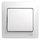 32279 Выключатель 1-кл. СП Glossa 10А IP20 (сх. 1) 10AX в сборе белый SE