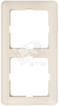 32920 Рамка 2-м W59 сл. кость SE